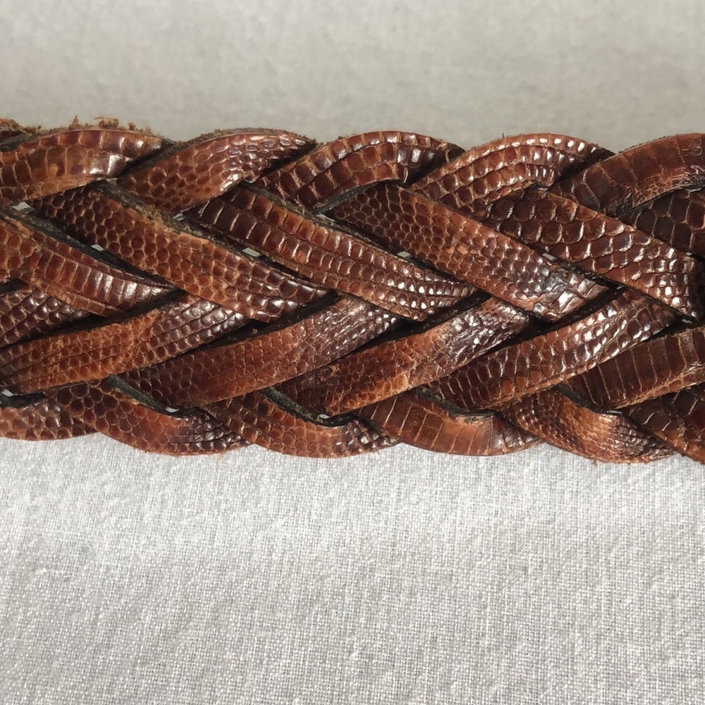 Teju lizard men’s belt made in Argentina GUC. - Picture 15 of 17